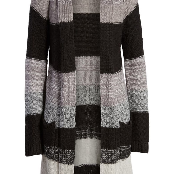 BP Bold Stripe Longline Cardigan- size XS - Picture 4 of 7